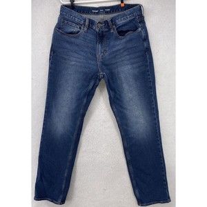 Old Navy Jeans Mens Size 32x32 Blue Denim Classic Straight Built In Flex Pants